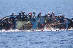 LIBYA COAST SICILY MIGRANTS RESCUED